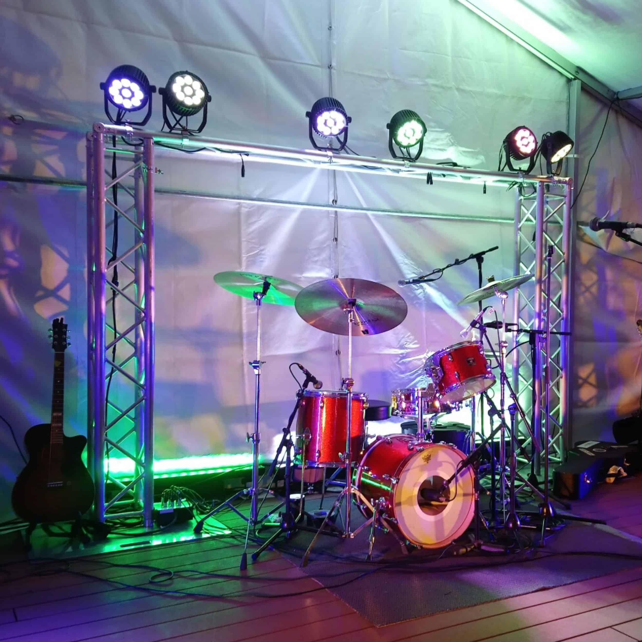 Hobart Events AV | Stage Truss Hire for Bands