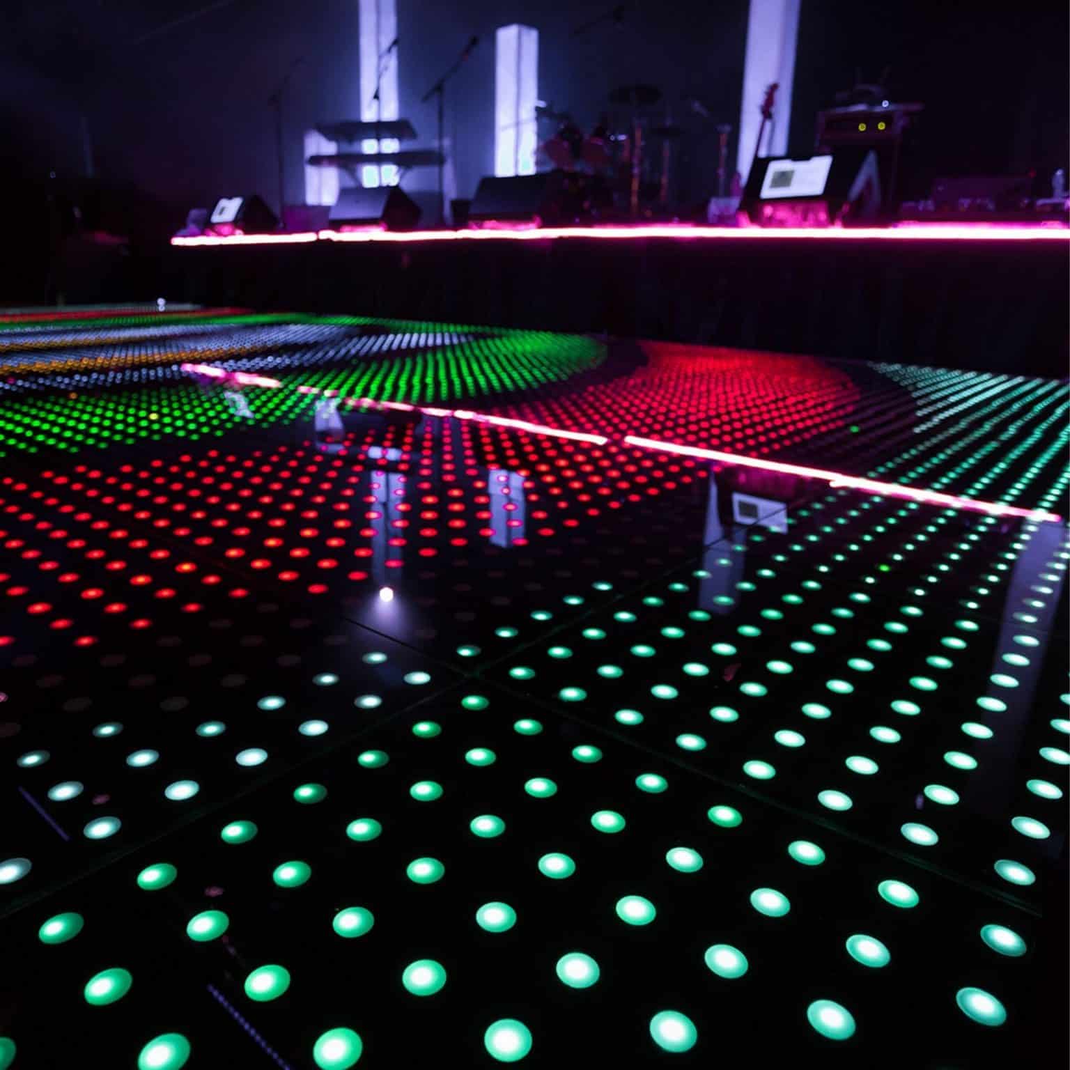 Hobart Events | LED Dance Floor Hire at Glen Albyn Estate