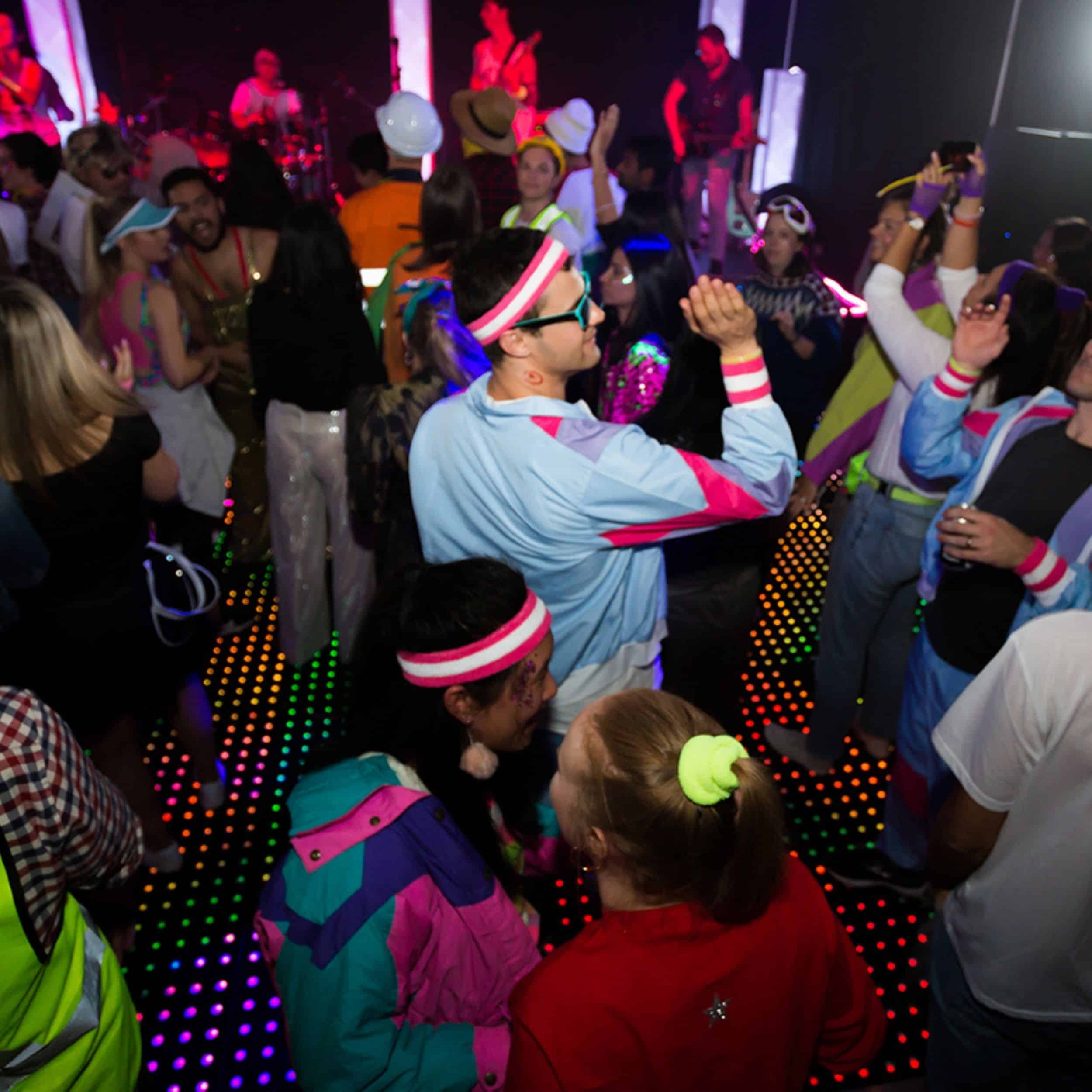 Hobart Events | LED Dance Floor Hire at Glen Albyn Estate