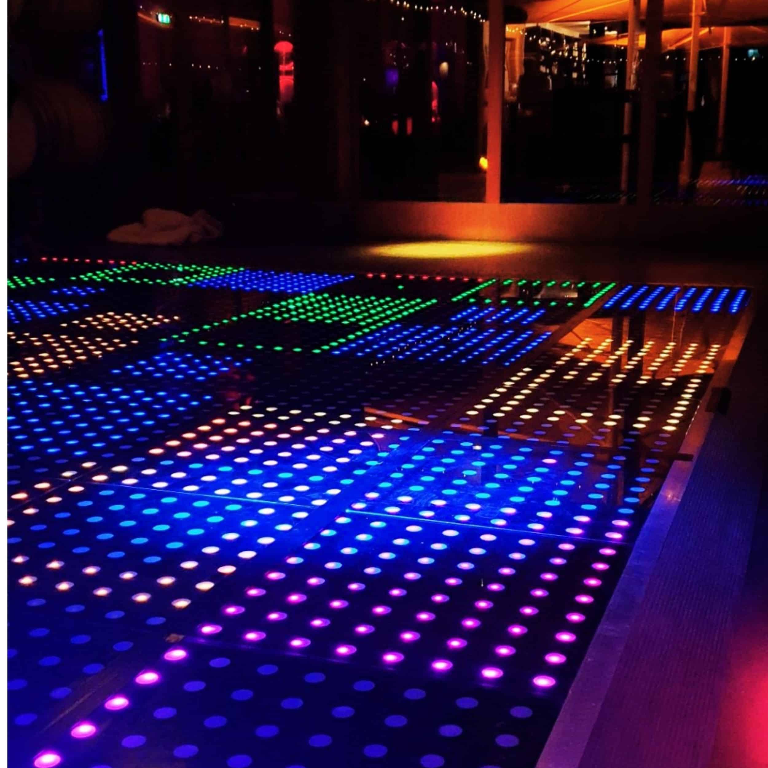 Hobart Events | LED Dance Floor Hire at Frogmore Creek