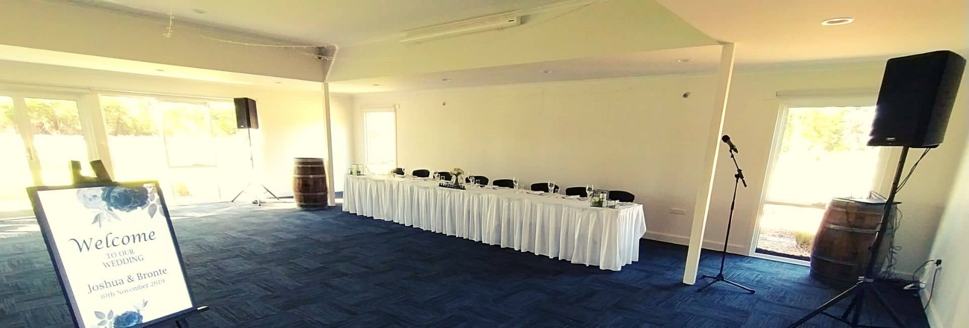 Hobart Events | PA System at Beaches Restaurant + Events