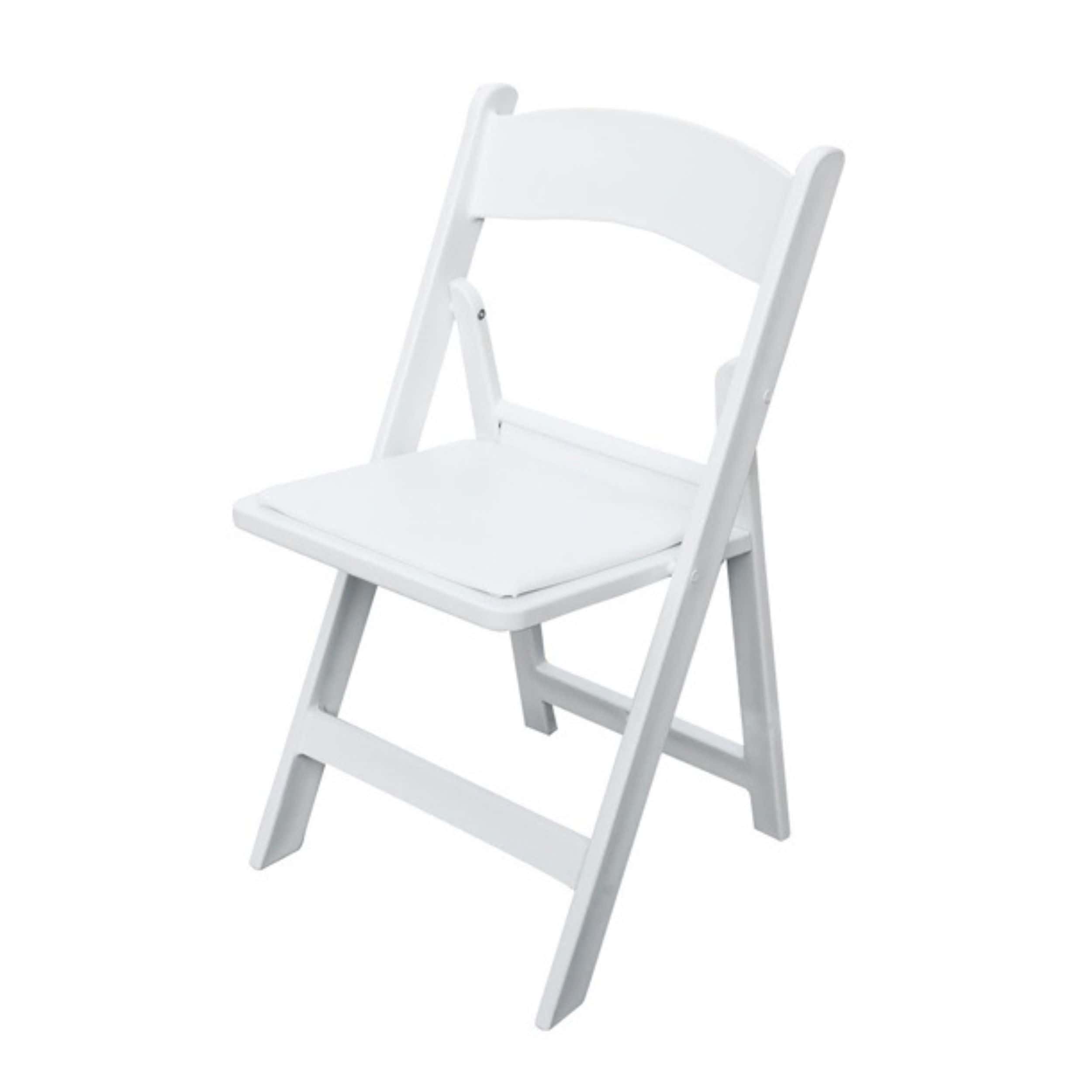 Hobart Events | White Padded Folding Chair Hire